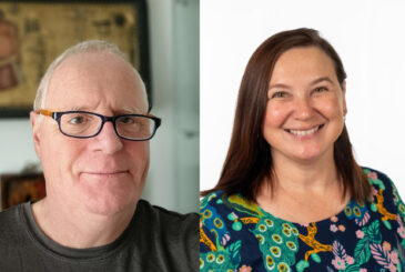 Kay Oddone och Dirk Spennemann