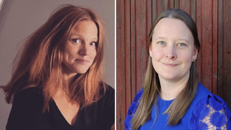 Porträttbilder på Jonna Steinrud och Terese Raymond