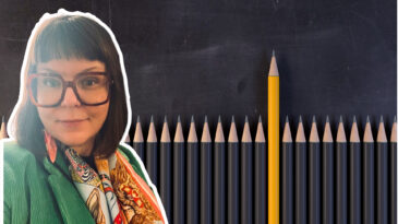 Porträttbild på Kristin Halverson.