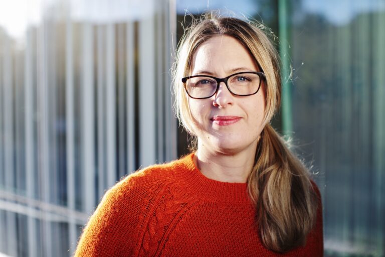 Porträtt på Helene Öberg.