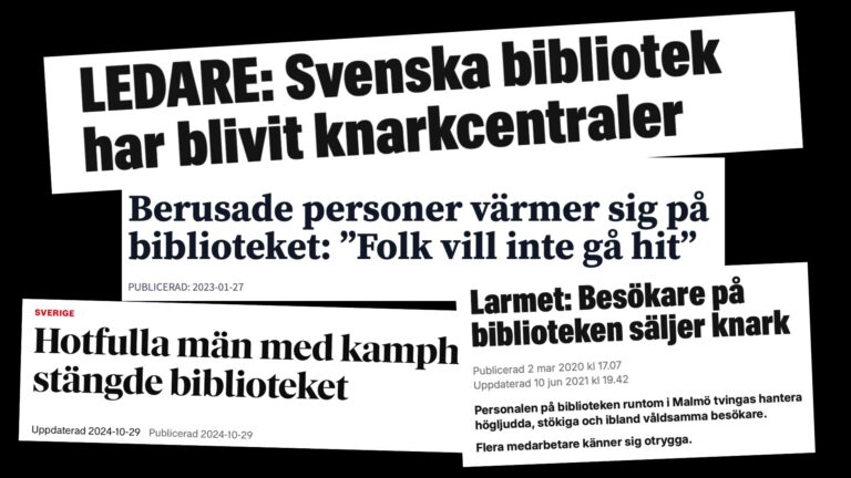 Artikelrubriker om bibliotek